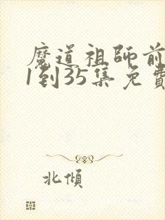 魔道祖师前尘篇1到35集免费观看