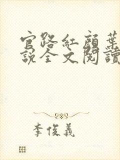 官路红颜叶鸣小说全文阅读