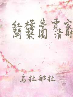 红楼梦贾家人物关系图 清晰