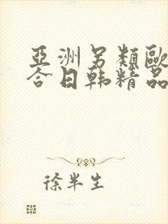亚洲另类欧美综合日韩精品