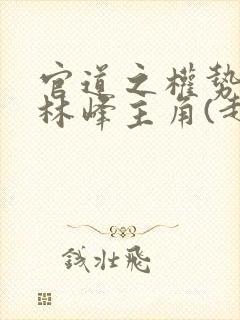 官道之权势滔天林峰主角(赵小二)_