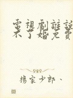 电视剧谁说我结不了婚免费观看