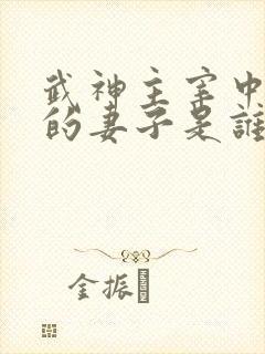 武神主宰中秦尘的妻子是谁