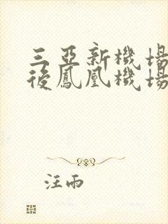 三亚新机场建成后凤凰机场还启用吗