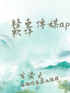 精东传媒app软件
