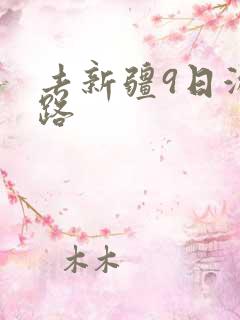 去新疆9日游线路