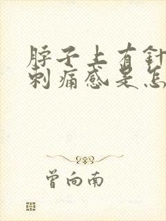 脖子上有针扎的刺痛感是怎么回事