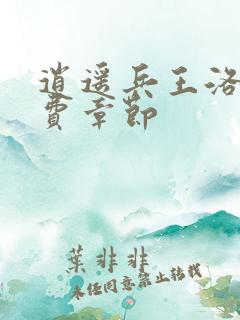 逍遥兵王洛天免费章节