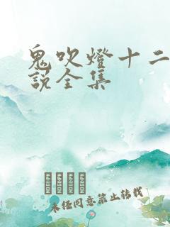 鬼吹灯十二部小说全集