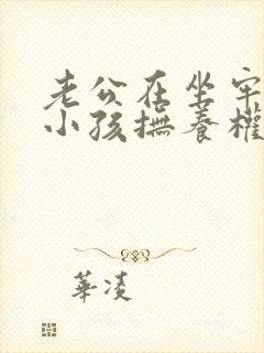 老公在坐牢离婚小孩抚养权怎么判