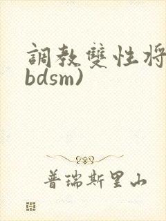 调教双性将军(bdsm)