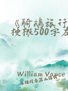 《骑鹅旅行记》梗概500字左右六年级