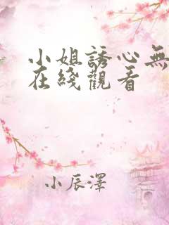 小姐诱心无删减在线观看