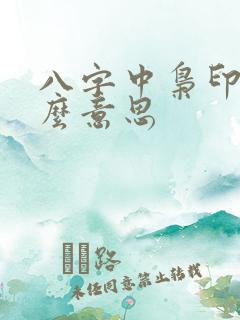 八字中枭印是什么意思