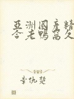 亚洲国产精品综合老鸭窝久久久
