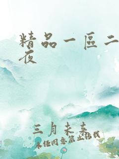 精品一区二区午夜