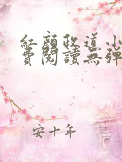 红颜政道小说免费阅读无弹窗