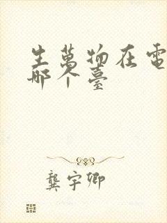 生万物在电视上哪个台