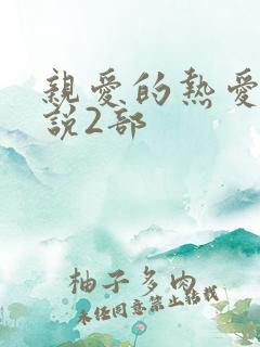 亲爱的热爱的小说2部
