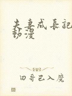 夫妻成长记日记动漫