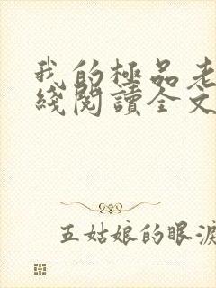 我的极品老婆在线阅读全文免费
