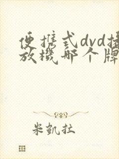 便携式dvd播放机哪个牌子好