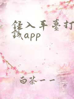 录入平台打字赚钱app