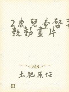 2岁儿童启蒙早教动画片