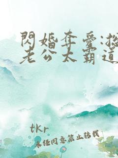 闪婚夺爱:总裁老公太霸道