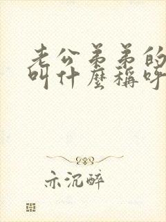 老公弟弟的老婆叫什么称呼