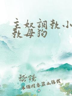 主奴调教小说调教母狗