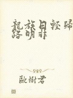 龙族日轻归来的路明非