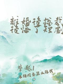 离婚后总裁老婆后悔了短剧免费看