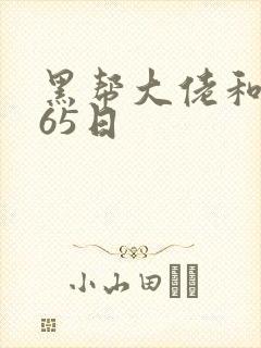 黑帮大佬和我365日