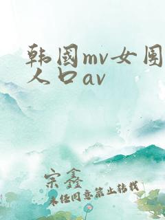 韩国mv女团给人口av