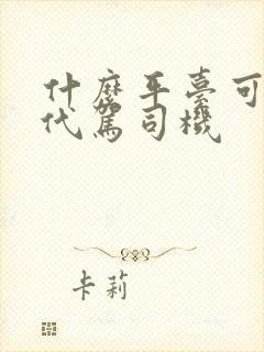 什么平台可以找代驾司机