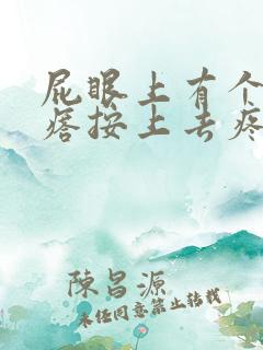 屁眼上有个硬疙瘩按上去疼是什么原因