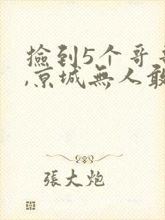 捡到5个哥哥后,京城无人敢惹
