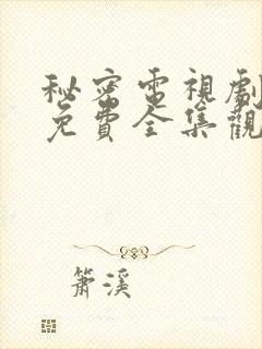 秘密电视剧韩剧免费全集观看