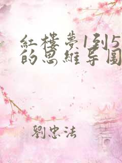 红楼梦1到5回的思维导图