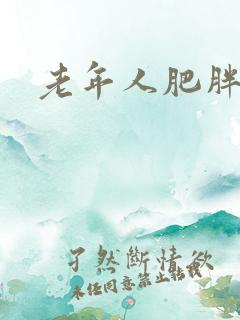 老年人肥胖怎办
