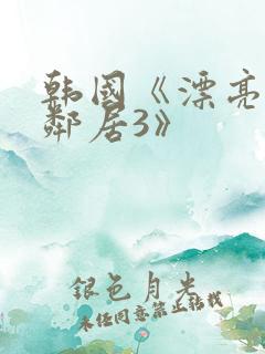 韩国《漂亮的女邻居3》