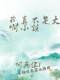 我真不是大反派啊小说