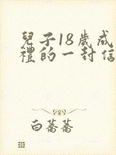 儿子18岁成人礼的一封信