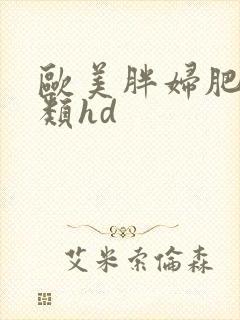 欧美胖妇肥交另类hd