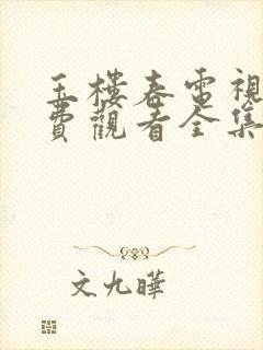 玉楼春电视剧免费观看全集完整版
