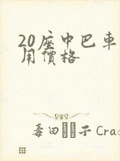 20座中巴车租用价格