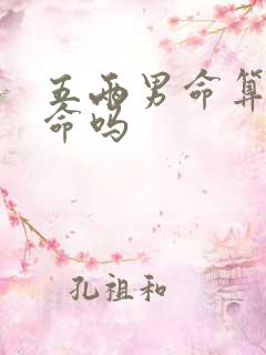 五两男命算上等命吗