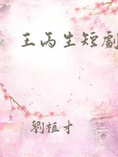 王丙生短剧演员