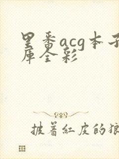 里番acg本子库全彩